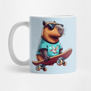 Capybara Pelican Mug